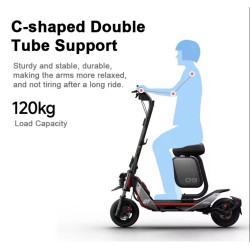 Istuin ja 10L tavaralaatikko Segway E3, E3 Pro, F3, ZT3 Pro ja vastaavat  - 2 
Yhteensopivuus: istuin ja 10L tavaralaatikko Segw