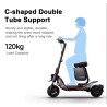 Asiento con maleta 10L para Segway E3, E3 Pro, F3, ZT3 Pro y similares  - 2 
Compatibilidad: asiento con maleta 10L para Segway 