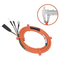 Câble moteur 800W ou plus avec 5 capteurs Hall - câble épais haute qualité  - 2 Compatible avec les moteurs électriques de 800W 