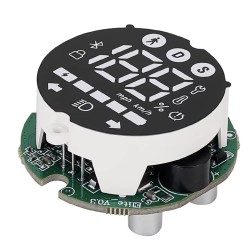 Painel de controlo ou ecra display para trotinete Xiaomi Electric Scooter Elite, painel de instrumentos substituicao  - 2 
Compa