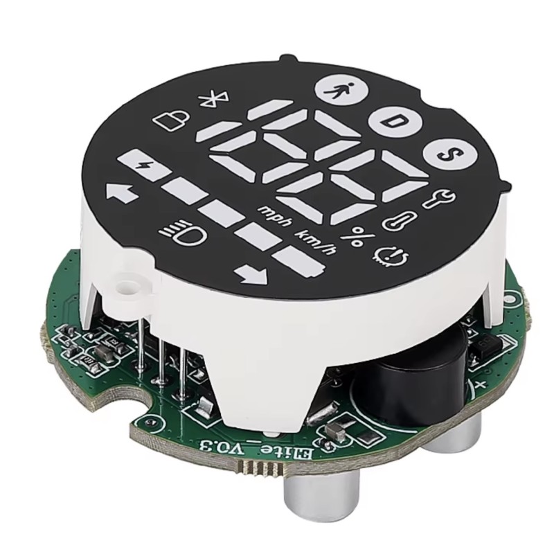 Painel de controlo ou ecra display para trotinete Xiaomi Electric Scooter Elite, painel de instrumentos substituicao  - 2 
Compa
