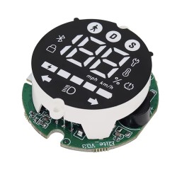 Painel de controlo ou ecra display para trotinete Xiaomi Electric Scooter Elite, painel de instrumentos substituicao  - 3 
Compa