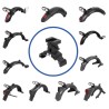 Galinių posūkių žibintų komplektas Segway Ninebot D18, D28, D38, F20, F25, F28, F30 ir F40 serijoms ar panašiems  - 9 Skirta Seg