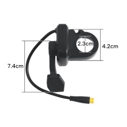 Trigger throttle for Kamikaze K1/K1 Plus electric scooter or similar - parts and spares  - 2 Compatible with Kamikaze K1/K1 Plus