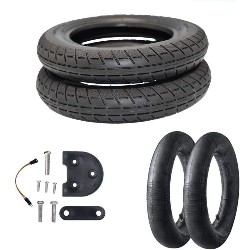 10 hüvelykes márkájú kerékkészletek a Xiaomi PRO fekete - piros - fehérhez  - 2  