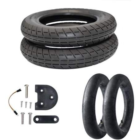 Kits rueda marca Emove de 10 púlgadas para Xiaomi PRO negro/rojo/blanco  - 2  