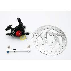 Kit étrier frein complet noir xTech pour Xiaomi M365, 1S, Pro2 ou M365 Pro ZOOM xTech - 1 Kit d'installation de frein noir Zoom 