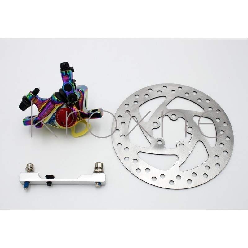 Komplett bremsesett med krom xTech-tykkelse for Xiaomi M365, 1S, Essential, Pro2 eller M365 Pro ZOOM xTech - 2 Chrome Zoom Xtech