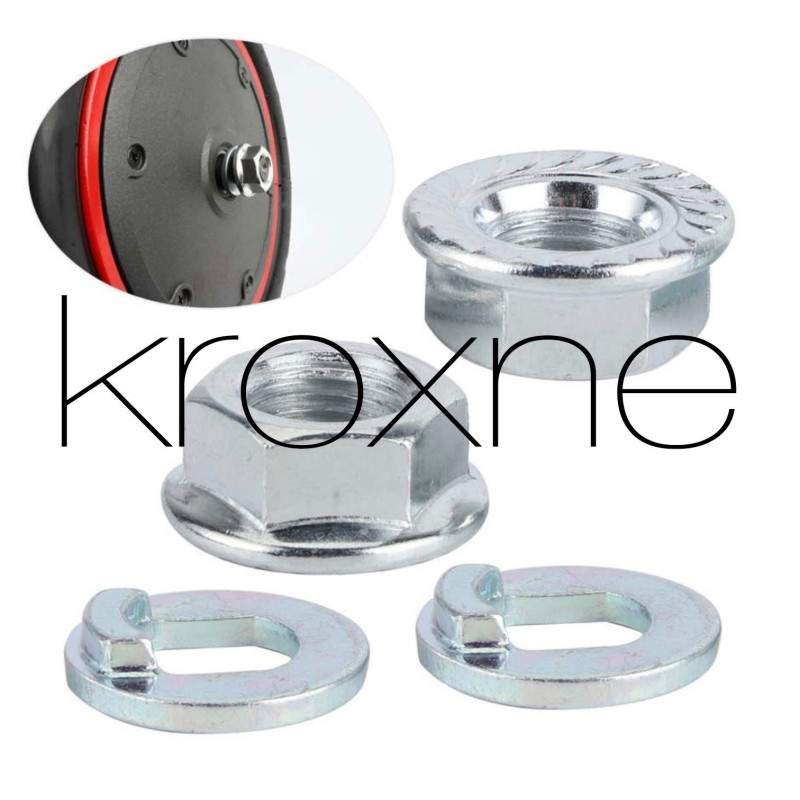 Гайка та утримуюча шайба двигуна для електричного скутера Xiaomi, Ninebot або подібного Xiaomi - 7 Специфікація:Тип предмета: Га