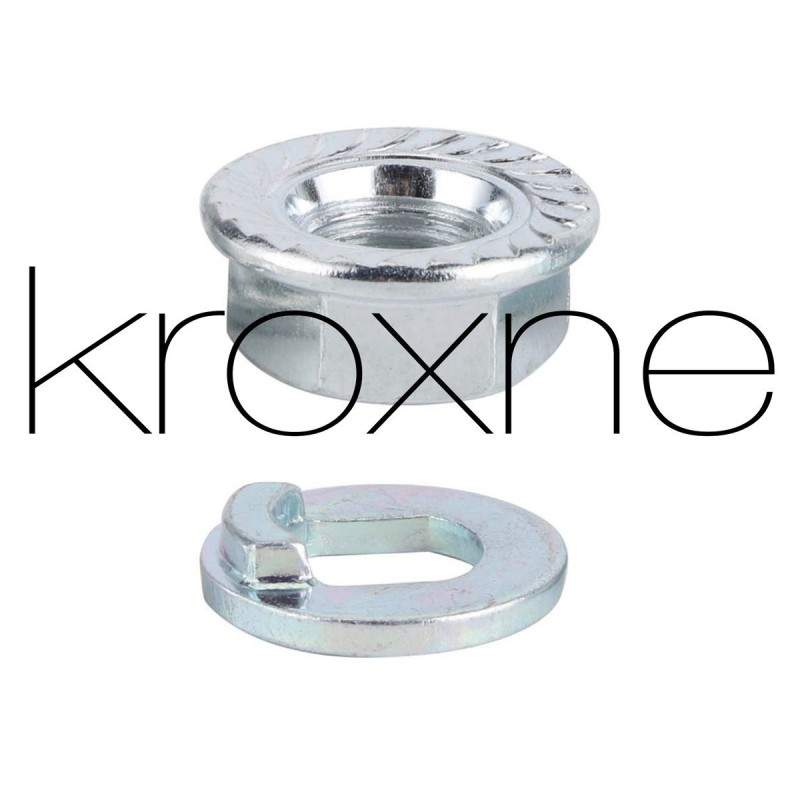 Гайка та утримуюча шайба двигуна для електричного скутера Xiaomi, Ninebot або подібного Xiaomi - 9 Специфікація:Тип предмета: Га