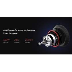 Scuter electric Xiaomi Mi Pro2 - 45 km de autonomie - baterie de 12400 mah Xiaomi - 3 Viteza maximă: 25 km / h (Viteza maximă pe