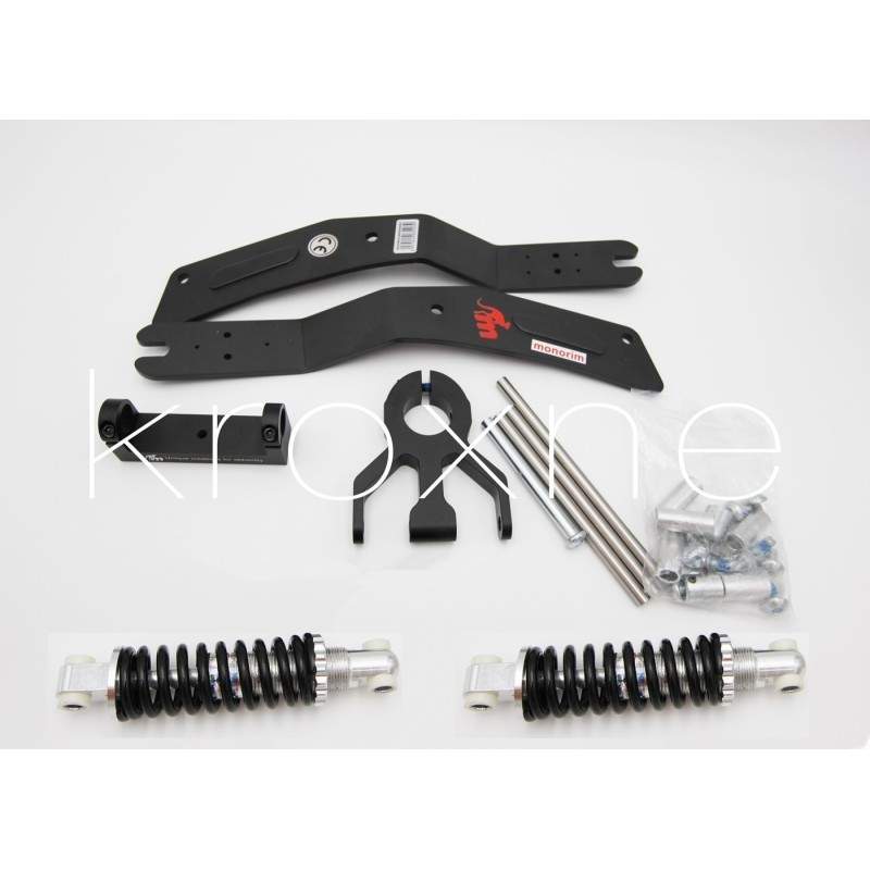 DM0-UK - Надстройте предното окачване на вашия електрически скутер Xiaomi до двойно затихване Monorim - 11 


Включено в пакета: