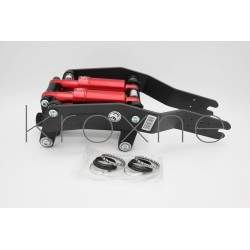 Monorim DM - dvojitý tlmič - predné zavesenie pre elektrické skútre Xiaomi Monorim - 7 

Zahrnuté v balení:
- Odpruženie Monorim