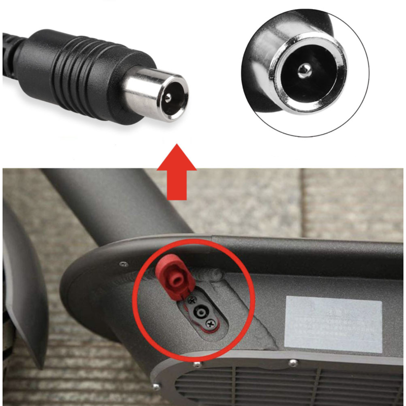 Originele oplader voor Xiaomi M365, 1S, Pro2 en M365 Pro - 42v 1.7a Xiaomi - 2  