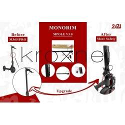 Stožár Monorim mPole V3.0 - vylepšený a zesílený skládací systém s integrovaným visacím zámkem Monorim - 4 Vylepšený a zesílený 
