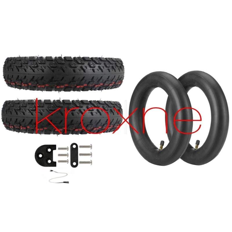 Kit de pneus todo-o-terreno de 10 polegadas para qualquer modelo Xiaomi (Pro, Pro2, Mi Scooter 3, Essential, 1S, M365).  - 7 Kit
