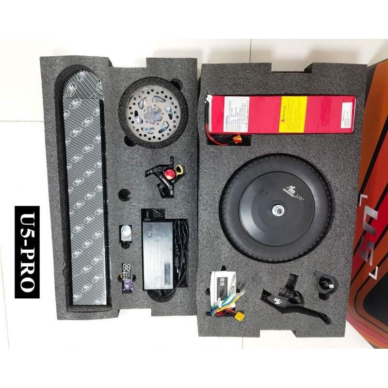 Комплект обновления DUAL52 AWD для PACK U5-Max 2.0 для электросамокатов Ninebot Max - комплект DUAL MOTOR Monorim - 31 Комплект 