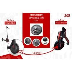 Kinitíras ypsilís ropís 48v 500w IP67 gia Xiaomi M365, 1s, Essential Pro2 kai M365 PRO Monorim - 1 Κινητήρας υψηλής ροπής 48v 50