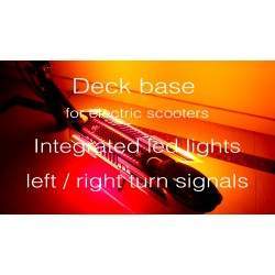 Monorim deck ALD WDL / osnova za električne skuterje z led lučmi in levim/desnim smernikom Monorim - 3 Podstavek z led lučmi in 