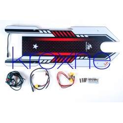 Monorim deck ALD WDL / základňa pre elektrické kolobežky s led svetlami a ľavými / pravými smerovkami Monorim - 8 Základňa s LED