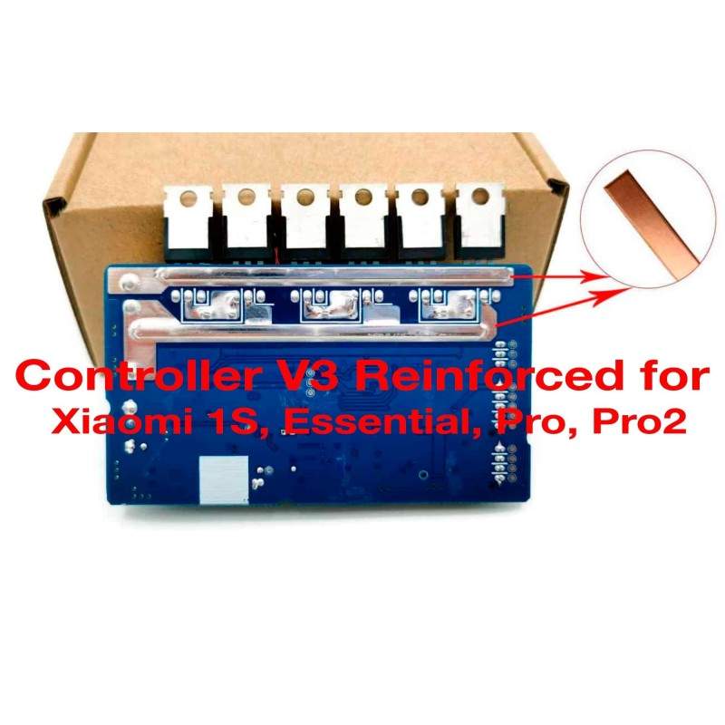 V3 sustiprintas valdiklis elektriniam paspirtukui Xiaomi M365, 1S, Essential, Pro, Pro 2, Mi 3 Scooter, Mi 3 Lite ar panašiam KR