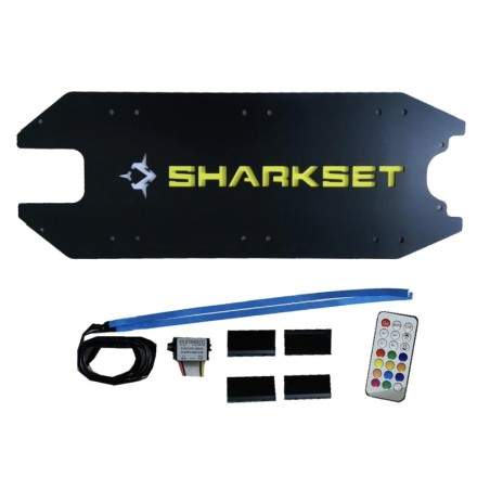Dragon Deck LED SHARKSET Cover Kit pro NINEBOT MAX G30 všechny modely nebo podobné Sharkset - 6 Dragon Deck LED SHARKSET Cover K
