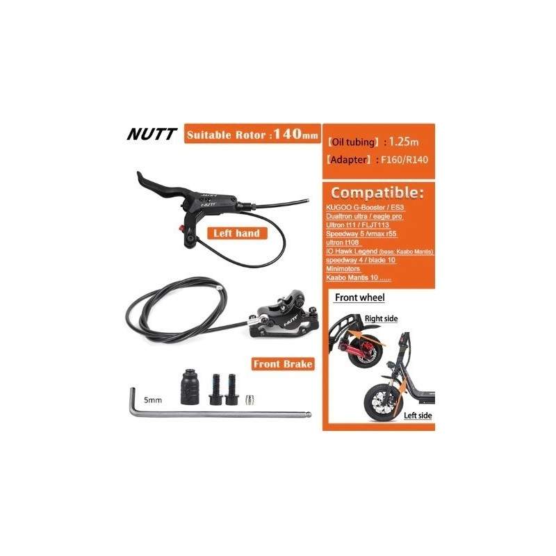 Ydravlikí dankána frénou NUTT  - 10  