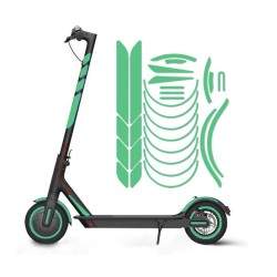 Reflekterende klistermærker til Xiaomi M365, 1S, Pro2, M365 Pro og Essential chassis Xiaomi - 21 Reflekterende klistermærker til