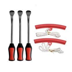 Leviers et kit de leviers pour le démontage et le montage des pneus KROXNE - 7 Leviers et kit de leviers pour le démontage et le