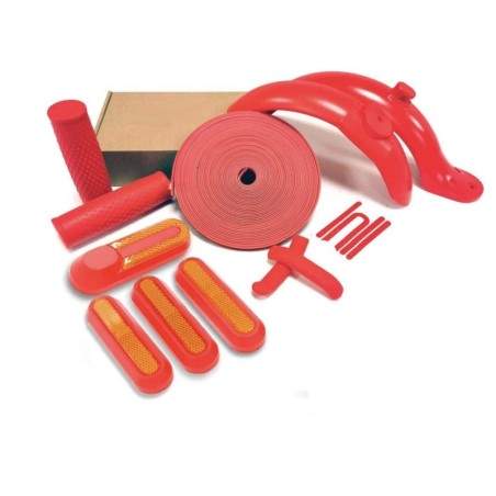 Zestaw owiewek w niestandardowym kolorze - błotniki plus dodatki - standardowe i duże tylne światła.  - 2 Zestaw owiewek w niest