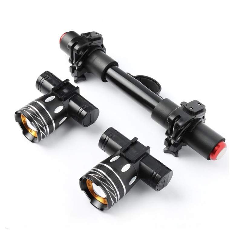 Dviguba LED lemputė skirta Xiaomi elektriniam paspirtukui su 1200 mAh baterija  - 1 Dviguba LED lemputė skirta Xiaomi elektrinia