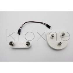 Kit rialzo parafango per l'installazione di pneumatici da 10 pollici sui monopattini elettrici Xiaomi  - 3 Kit rialzo parafango 