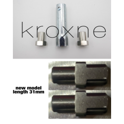 Podovzheni hayky ta podovzheni bolty dlya vstanovlennya dvyhuna z dyskovym halʹmom na zadniy pidvistsi MR1 abo DMR1 Monorim - 2 