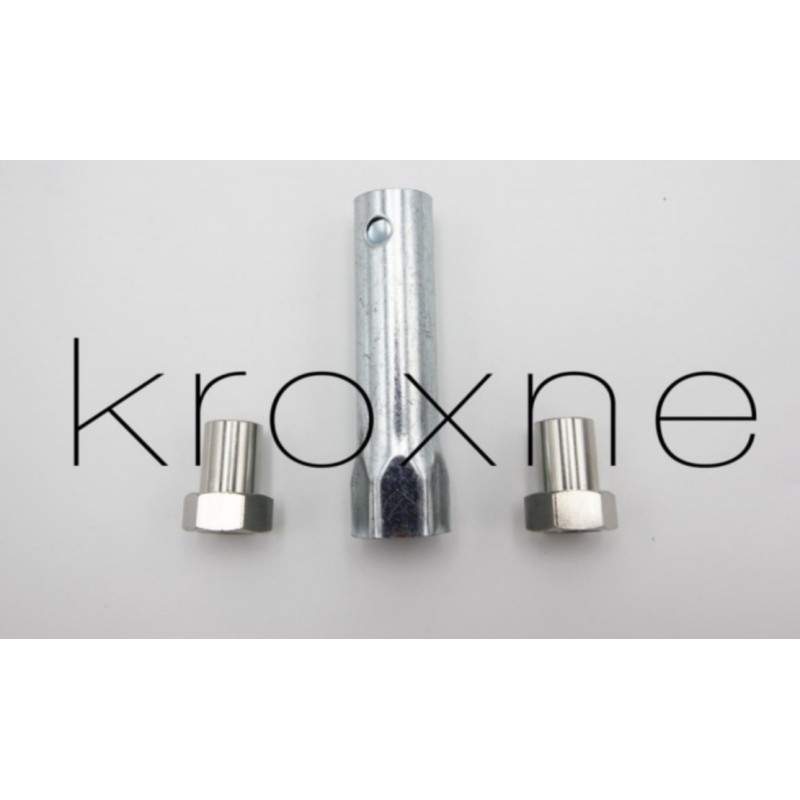 Udlinennyye gayki i udlinennyye bolty dlya ustanovki dvigatelya s diskovym tormozom na zadnyuyu podvesku MR1 ili DMR1 Monorim - 