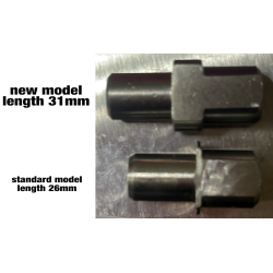 Tuercas extendidas y pernos extendidos para instalar el motor con freno de disco en la suspensión trasera MR1 o DMR1 Monorim - 4