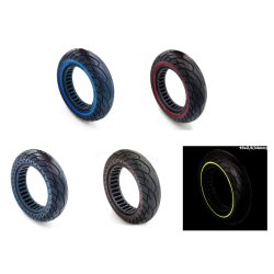 Vogn solid dekk 10 x 2,5 tommer (veldig lett solid hjul for 34 mm felger)  - 7 
Installer 10" x 2,5" solide dekk - ikke flere pu