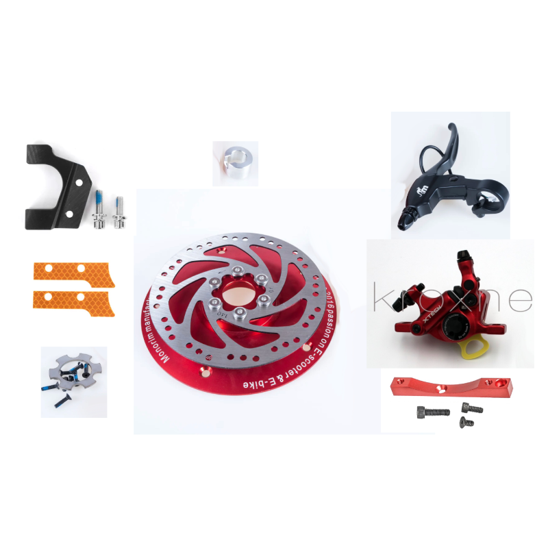 Monorim MD-MXR1 Pro rear disc brake kit for 350w/500w motor on Ninebot Max G30 scooter or similar Monorim - 1 
Install rear disc