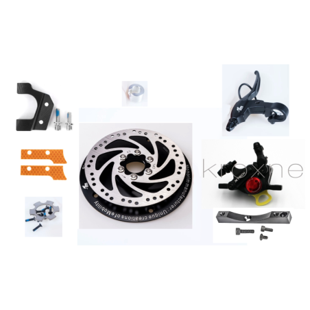 Monorim MD-MXR1 Pro rear disc brake kit for 350w/500w motor on Ninebot Max G30 scooter or similar Monorim - 10 
Install rear dis