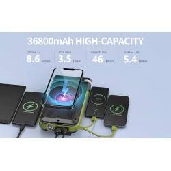 Batería infinita con cargador inalámbrico Monorim PN W26 RADIO FM Monorim - 4 
Obtén ya tu banco de energía de 36800mah que se c