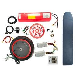 Monorim Dual32 Ultra+ MR1 (inkluderer 1 350w motor) Monorim - 2 36v 14400mah batteri med 30Ah BMS
Den inkluderer en nominell 350