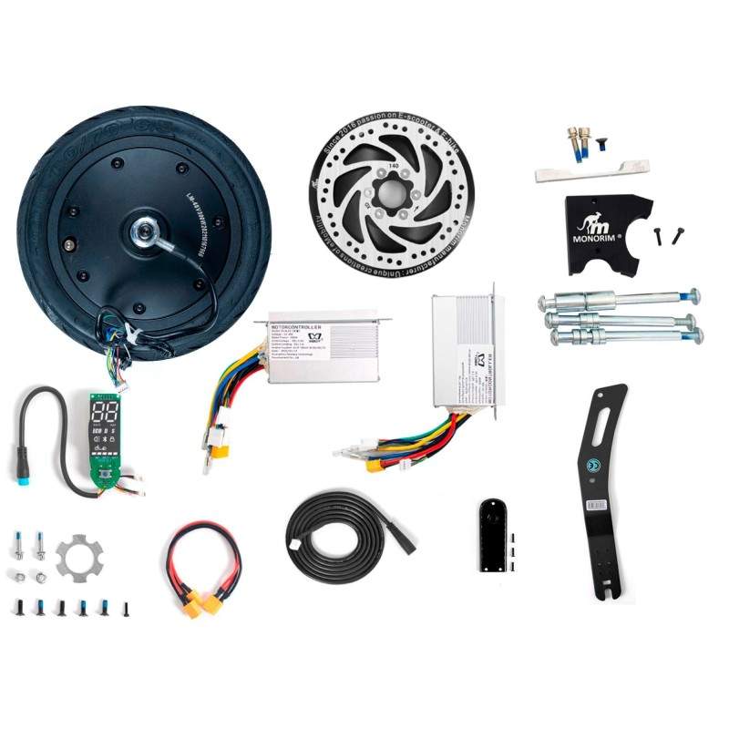 Monorim Dual52 Max Air (inclusief een 500w luchtmotor) Monorim - 2 
Het bevat een 500w luchtmotor met een tubeless luchtband met