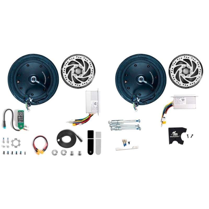 Monorim Dual52 Pro Ultra Air (inclusief twee 500w luchtmotoren) Monorim - 3 
Inclusief een 14400 mah batterij met 60ah BMS
48v 3