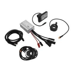 Kit controller completo impermeabile per bici elettrica con display a pannello S866 in versione 36v e 48v KROXNE - 1 Kit control