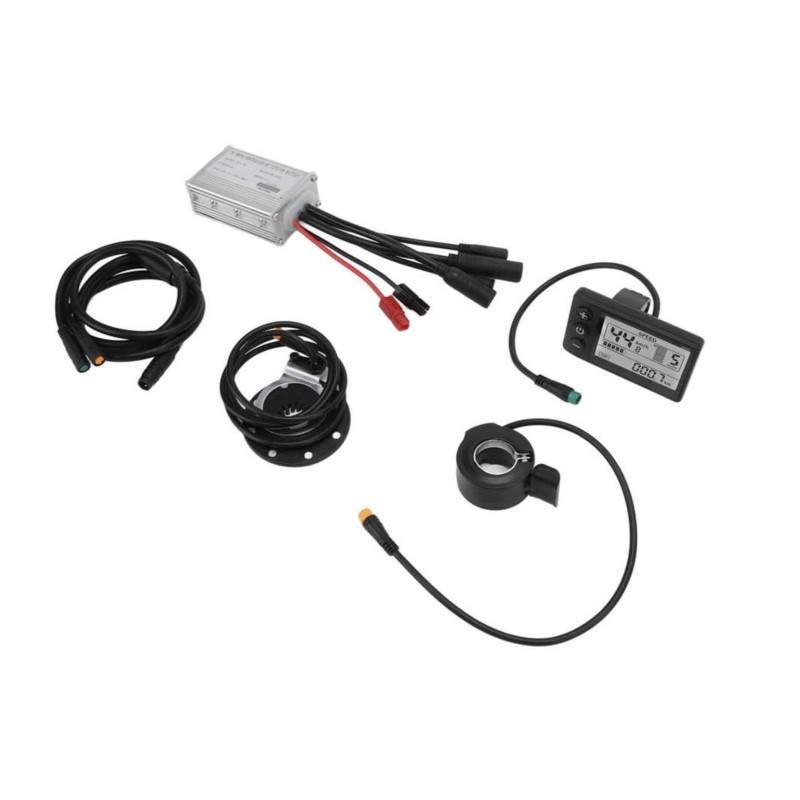 Povnyy vodonepronyknyy komplekt kontrolera dlya elektrychnoho velosypeda z dyspleyem paneli S866 u versiyakh 36 ta 48 V KROXNE -