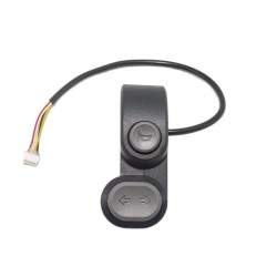 Lüliti suunatule ja helisignaali nupule. Vilkuvate tulede ja helisignaali nupupaneel Ninebot Max G2 jaoks Segway - Ninebot - 3 L