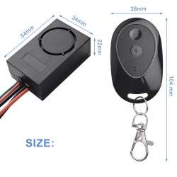 Univerzálny alarm proti krádeži pre Xiaomi, Ninebot, Segway, Dulatron, Kaabo, Vsett alebo podobné elektrické skútre  - 5 Univerz