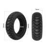 10x2,5 суцільна/суцільна шина -- 255x80 для Ninebot Max або аналогічного Xiaomi - 10 Тверда шина-клинчер універсальна для передн