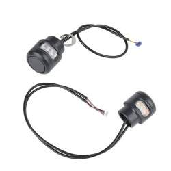 Luz direcional esquerda e direita para o guidão do Segway F2, F2 Plus, F2 Pro ou similar Segway - Ninebot - 1 Luz direcional esq