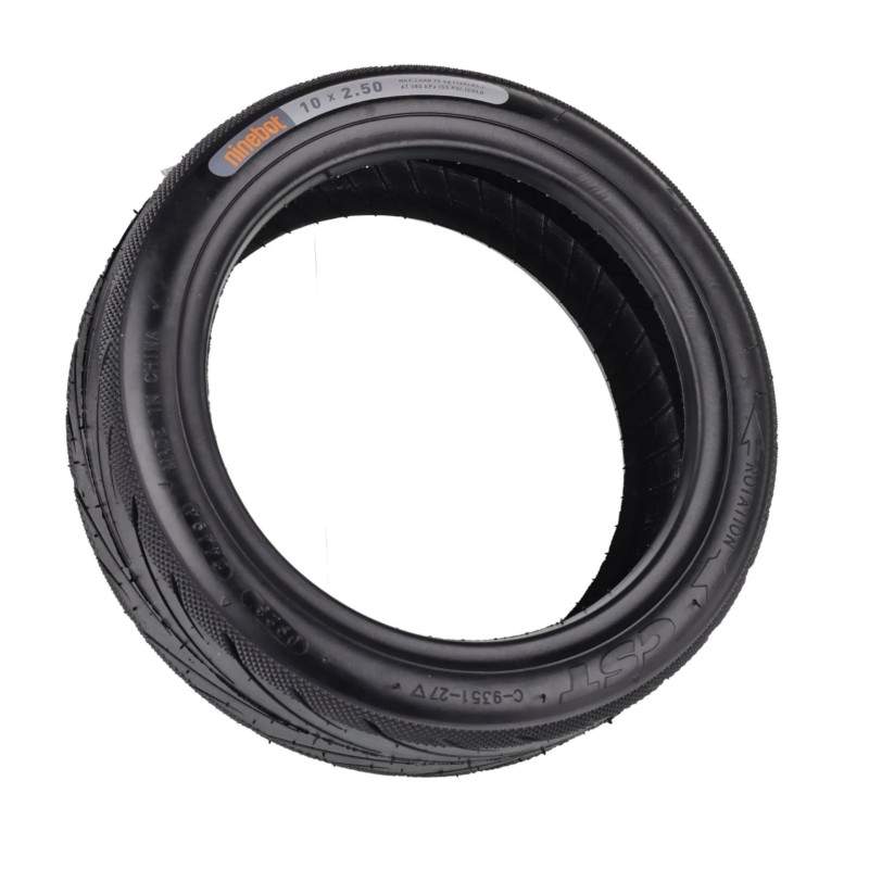 Pneu dianteiro e pneu traseiro para Segway F2, F2 Plus, F2 Pro ou similar - 10x2,5 polegadas Segway - Ninebot - 2 Pneu dianteiro