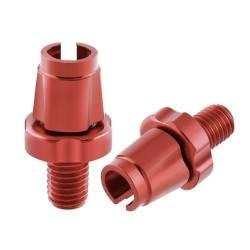 Beállító csavar a fékkarhoz elektromos robogóhoz, kerékpárhoz vagy hasonló járműhöz. M7 és M10 alumínium  - 11 Beállító csavar a